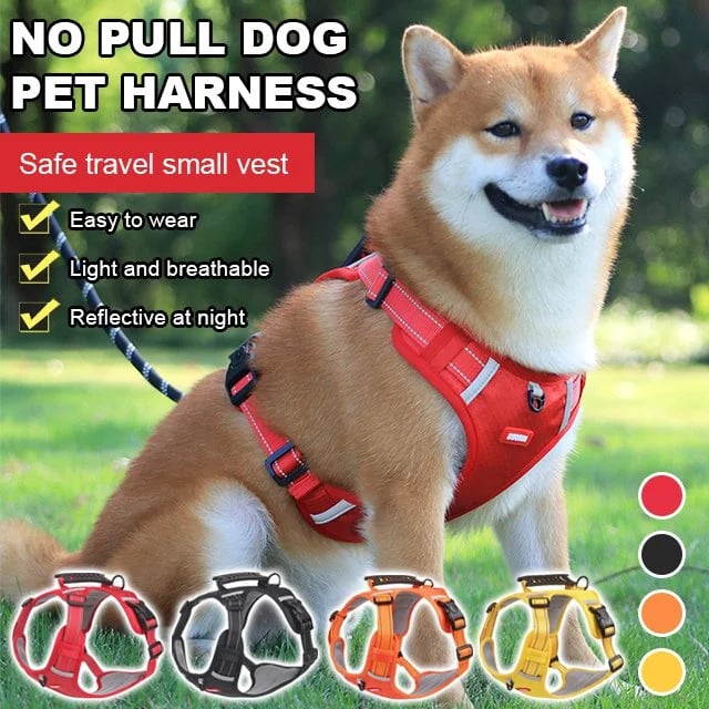 PawHarness™ – Reflektierende Hundeweste ohne Zug