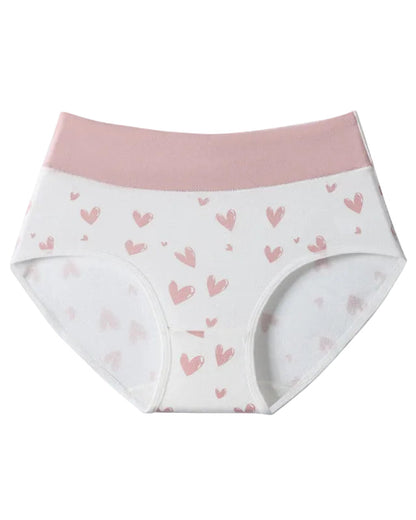 Cottina™ – Weicher, elastischer Damen-Slip aus Baumwolle mit Druck