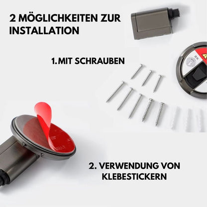 MagnetiHold — Magnetischer Türstopper zur Bodenmontage, Türhalter mit Magnet