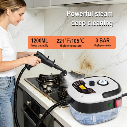 PowerSteam™ | Tragbarer Hochdruck-Dampfreiniger