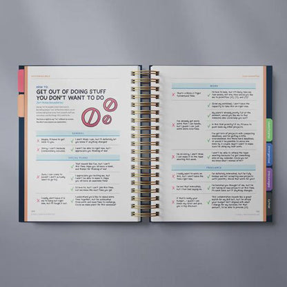 Anti-Planer Arbeitsbuch gegen Prokrastination | 165+ Strategien für Fokus & Umsetzung | Undatiert, vollfarbig | 328 Seiten (25×22,9 cm)