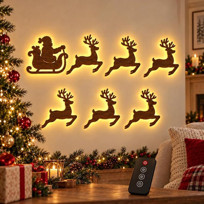 3D-LED-Weihnachtsdeko – Festlicher Lichterzauber für dein Zuhause