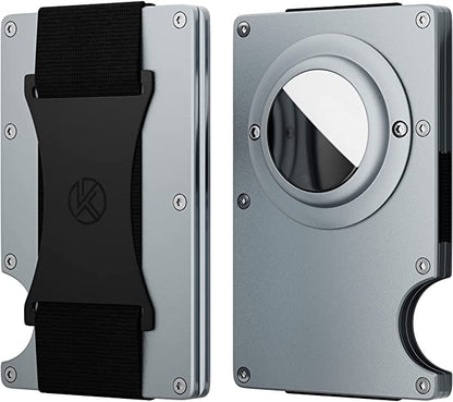 AiroWallet™ - AirTag Leather Wallet (unterstützt sowohl Android als iOS)