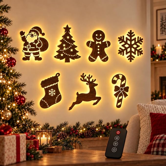 3D-LED-Weihnachtsdeko – Festlicher Lichterzauber für dein Zuhause
