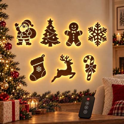 3D-LED-Weihnachtsdeko – Festlicher Lichterzauber für dein Zuhause