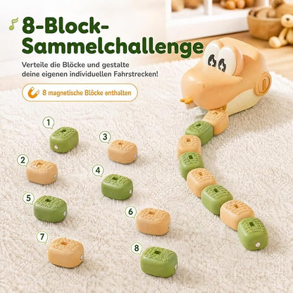 SnakeRush™ – Das ferngesteuerte Schlangenspiel mit Magnetblöcken 🐍