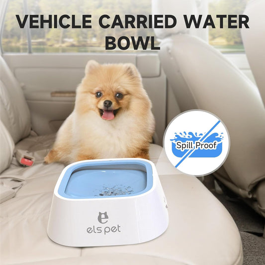 PawClean™ | Anti-Kleckern Wassernapf – Auslaufsicher, schwimmender Rand & leicht zu reinigen