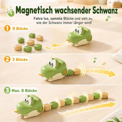 SnakeRush™ – Das ferngesteuerte Schlangenspiel mit Magnetblöcken 🐍