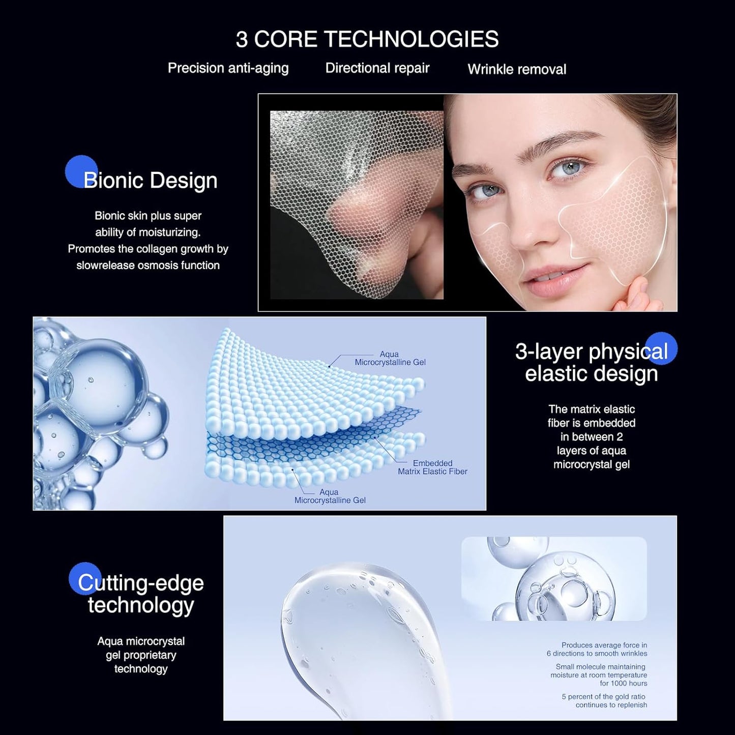 YouthRevital – Face-Lift-Patches – Straffer und glatter Look
