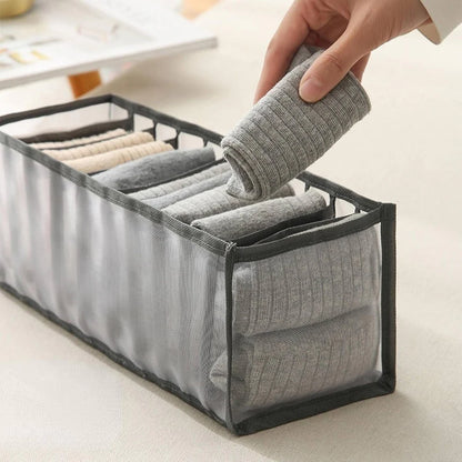 Netz-Kleiderorganizer – Perfekte Trennung von Hosen & Hemden