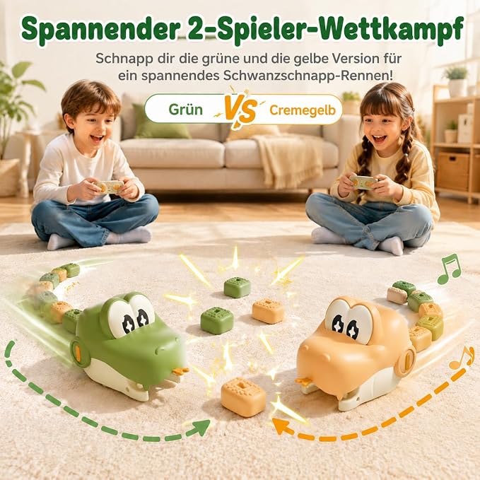 SnakeRush™ – Das ferngesteuerte Schlangenspiel mit Magnetblöcken 🐍
