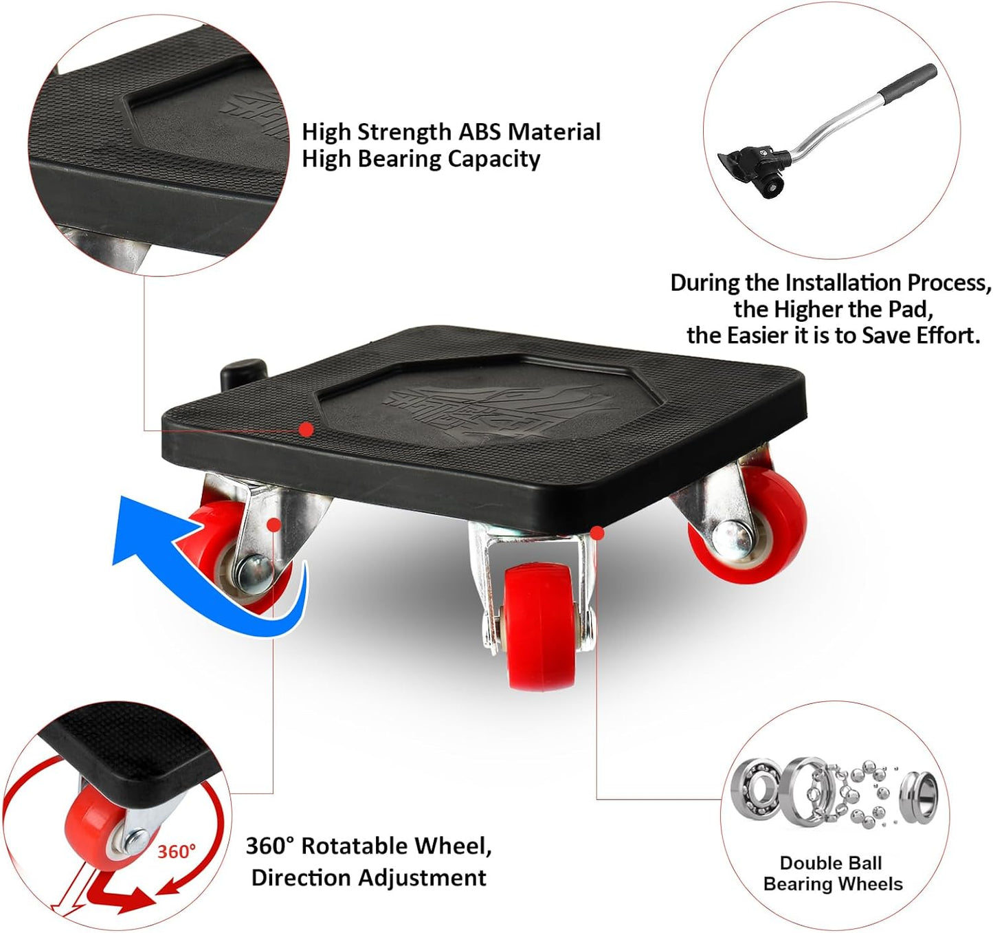 FlexiLift™ | Möbelheber & Transportrollen Set