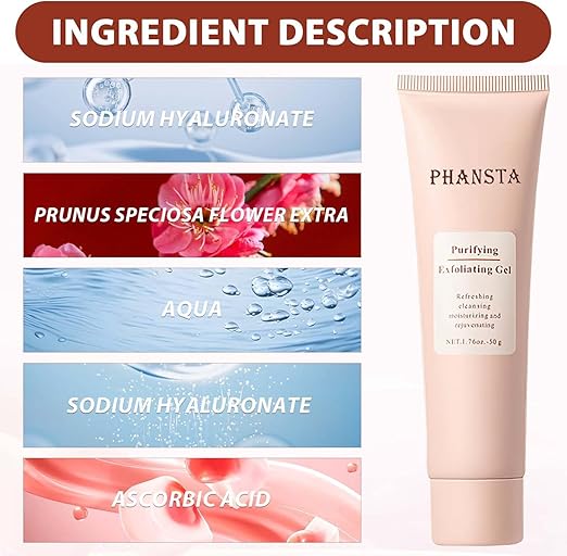 Sanftes Peelinggel für glatte, ebenmäßig aussehende Haut