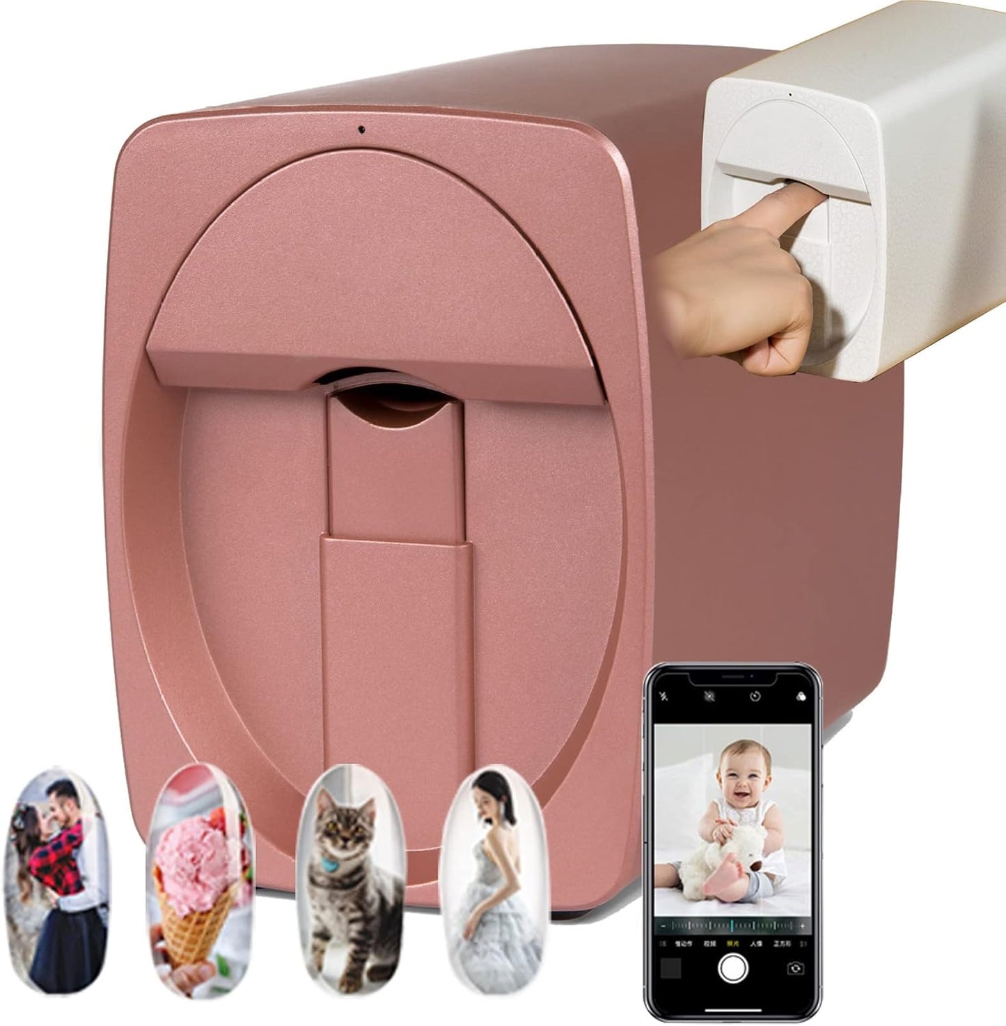 LuxePrint Pro — Tragbarer Nail-Art-Drucker