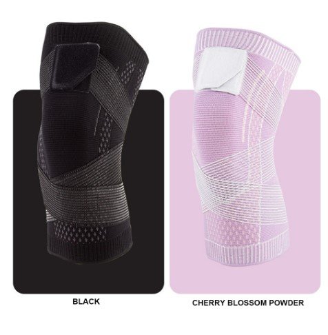 Sportliche Kniebandage – Kompressionsstütze als Sleeve