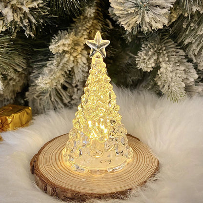 Nachtlicht | Mini LED Weihnachtsbaum | 10,5 cm