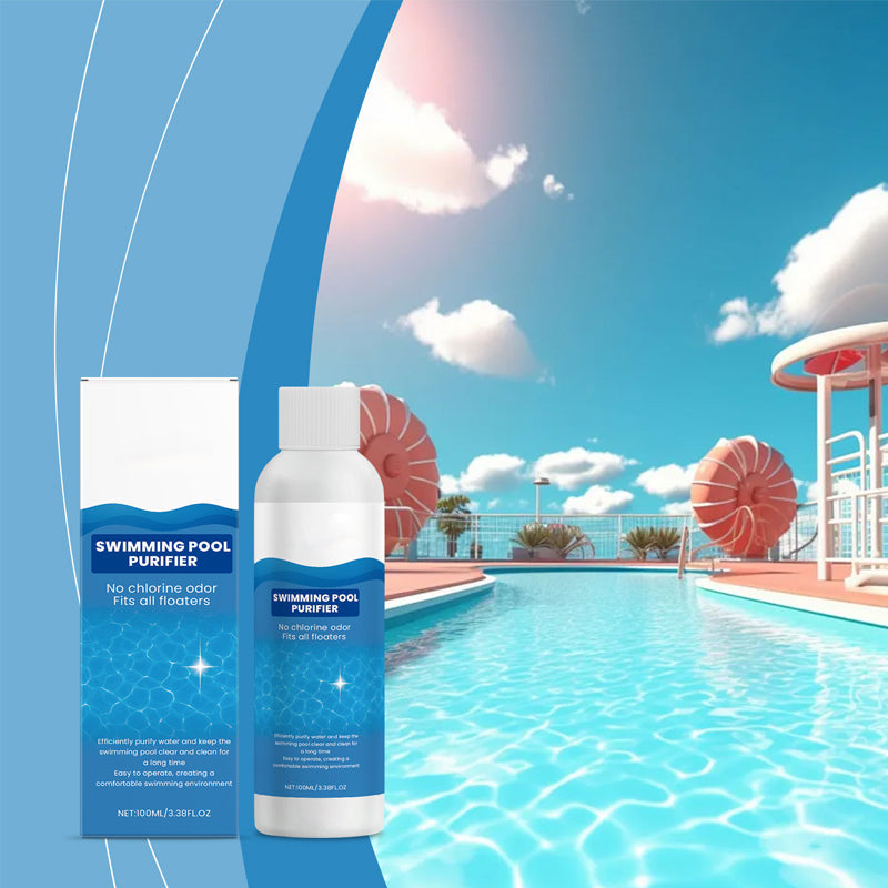 AquaPure™ | Poolreiniger – Schnelle Wasserklärung, Algen- & Bakterienentfernung