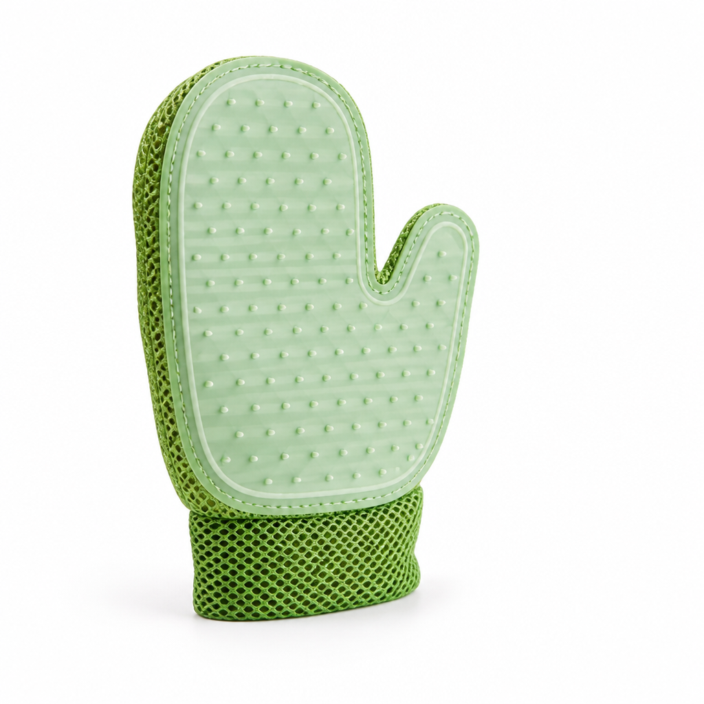 FurCare™ | Doppelseitiger Fellpflege-Handschuh mit Massagefunktion