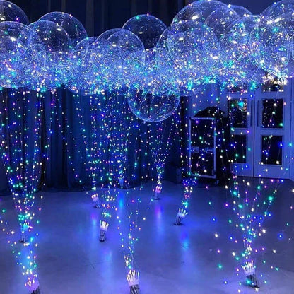 Partyballon – Ballondekoration mit LED-Licht
