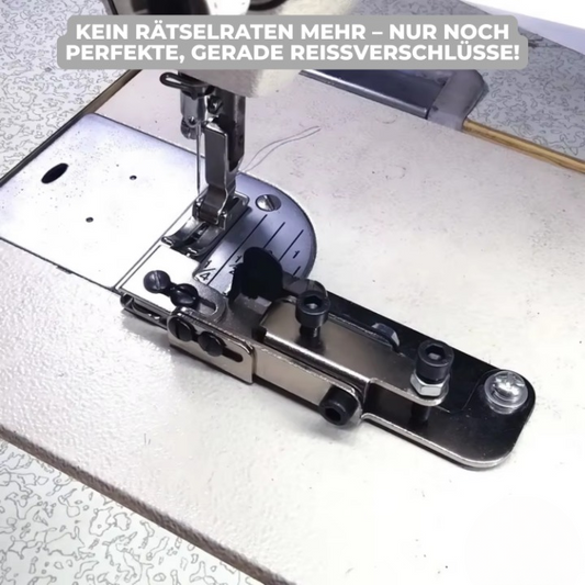 ZipperMaster Pro™ | Perfekte, faltenfreie Reißverschlüsse für Profi-Nähkunst im Handumdrehen!