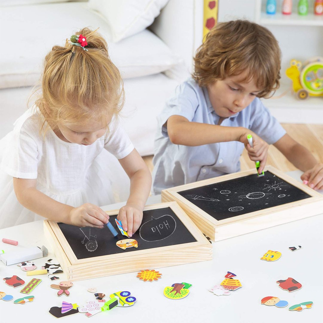 EduDraw - Doppelseitige magnetische Zeichentafel | 50% RABATT