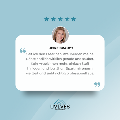 StitchLaser – Präzision beim Nähen wie nie zuvor!