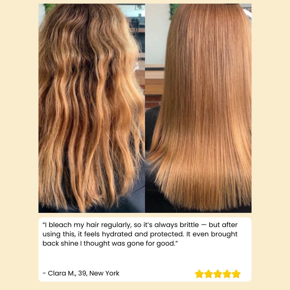 SilkShine Keratin-Haarmaske | Glatte & glänzende Haarpflege