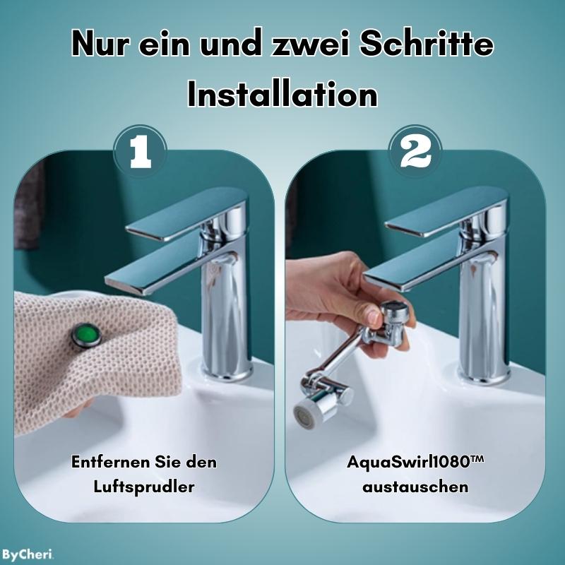 1+1 Gratis | AquaSwirl1080™ -  Roboterarm-Hahn