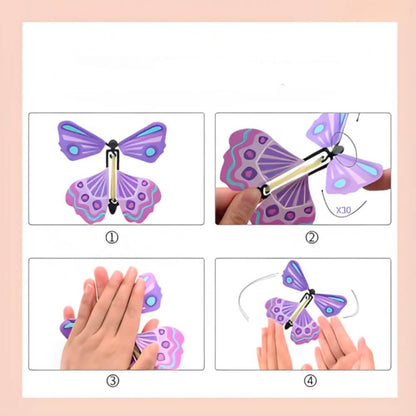 5+5 Gratis | FlyingButterfly - wiederverwendbare Schmetterlinge