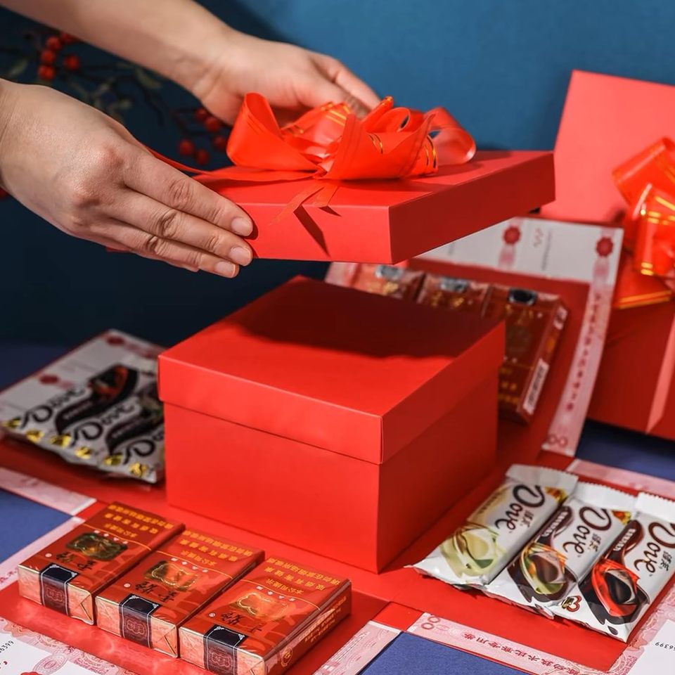 GiftBox™ – 5-lagiges Nesting-Design, anpassbare Überraschungsbox für besondere Anlässe [50 % Rabatt]