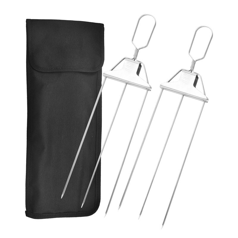 BlazeTrio Spieße — BBQ-Spieß-Set aus Edelstahl
