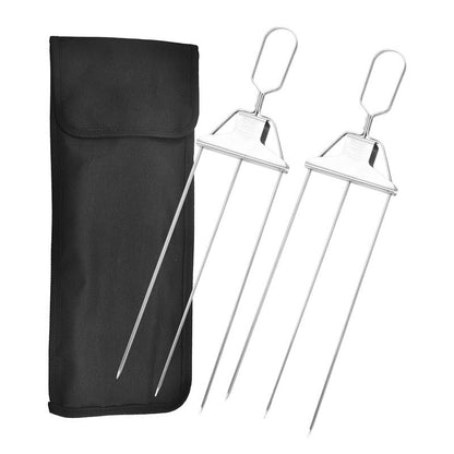 BlazeTrio Spieße — BBQ-Spieß-Set aus Edelstahl
