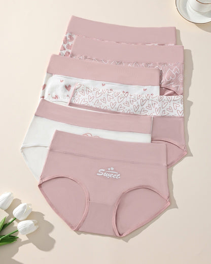 Cottina™ – Weicher, elastischer Damen-Slip aus Baumwolle mit Druck