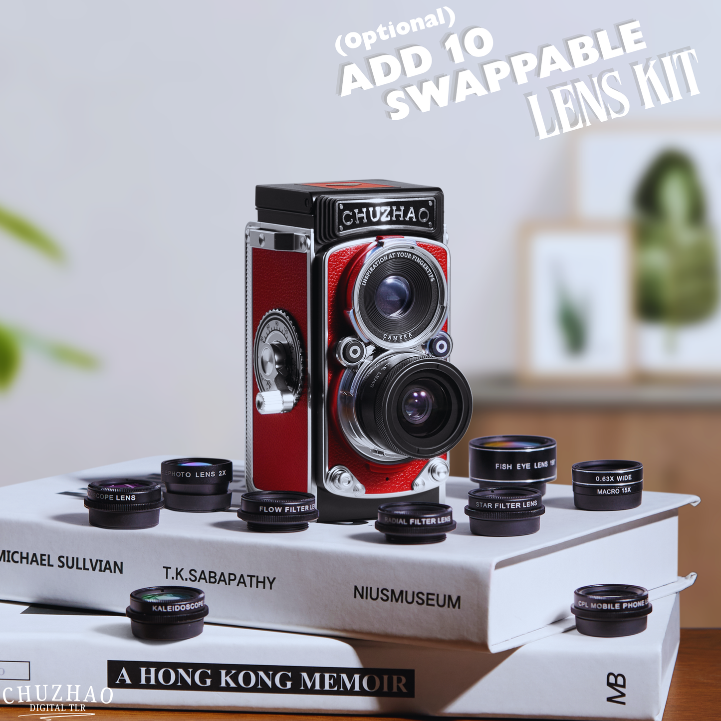 LuminaVue – TLR 2.0 Digitalkamera im Vintage-Stil mit zwei Objektiven