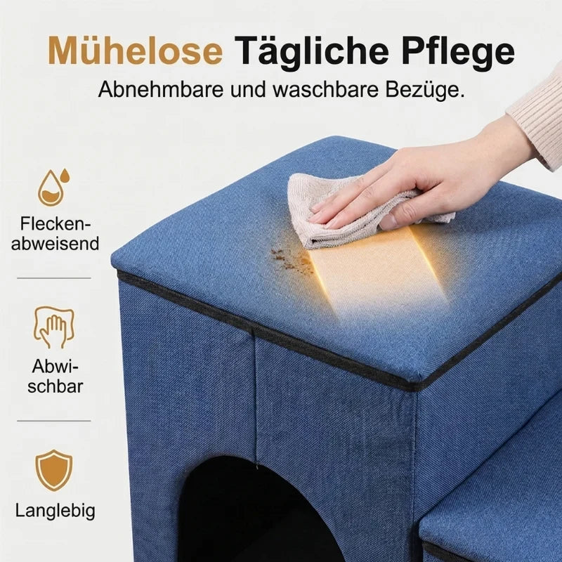 VersaPaw™ Haustiertreppe – Mehr Freiheit, Komfort & Ordnung