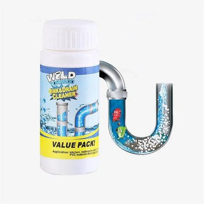 Abflussreiniger 110 g gegen Verstopfungen | Löst Haare, Fett & Seifenreste schnell | Für Küche, Bad & Dusche, einfache Anwendung
