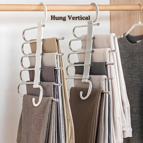 FlexiRack – Mehrstufiger Kleiderbügel-Organizer