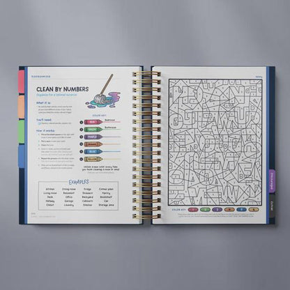 Anti-Planer Arbeitsbuch gegen Prokrastination | 165+ Strategien für Fokus & Umsetzung | Undatiert, vollfarbig | 328 Seiten (25×22,9 cm)