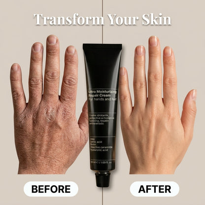 Ultra-feuchtigkeitsspendende Reparaturcreme – Tiefe Hydratation für raue Hände, Füße & Beine