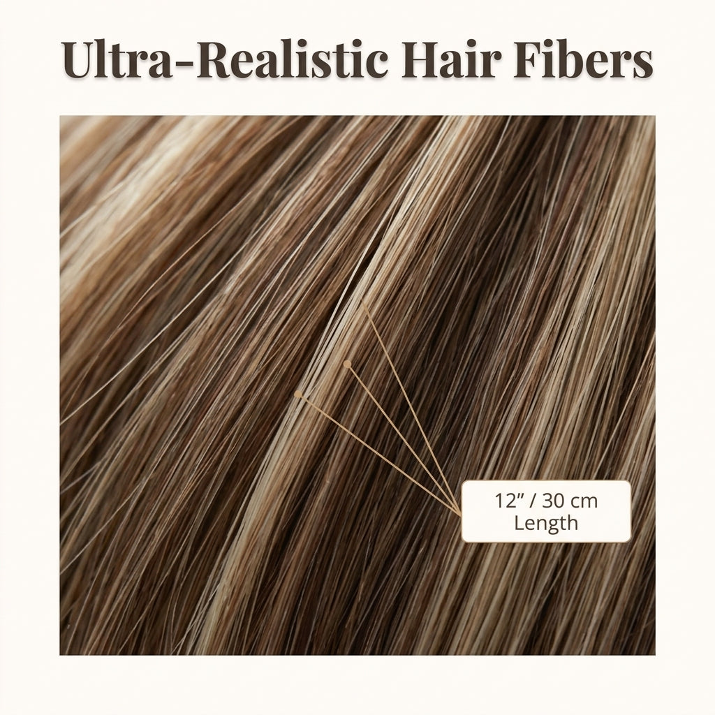 Wellige A-Linien-Bob-Perücke – Salon-Style Volumen und Form in Sekunden