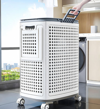 LaundryGlide Bin™ | Eine Woche voller Kleidung, keine Rückenschmerzen, maximaler Stil