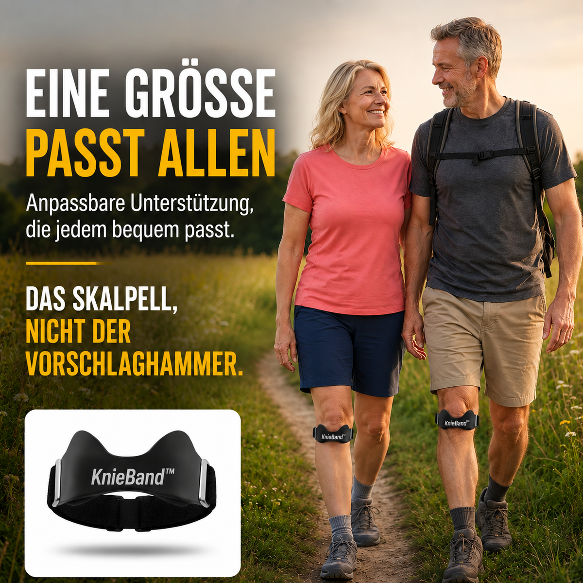 KnieBand™ Patellasehnenband für Sport & Alltag