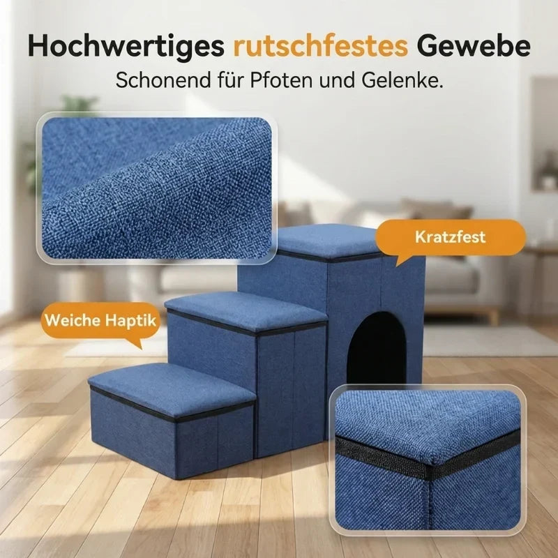 VersaPaw™ Haustiertreppe – Mehr Freiheit, Komfort & Ordnung