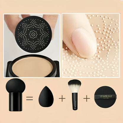Air-Cushion-CC-Cream-Foundation mit Applikator für ein natürliches Finish
