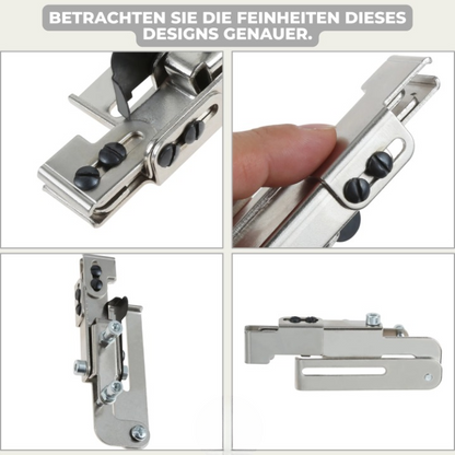 ZipperMaster Pro™ | Perfekte, faltenfreie Reißverschlüsse für Profi-Nähkunst im Handumdrehen!