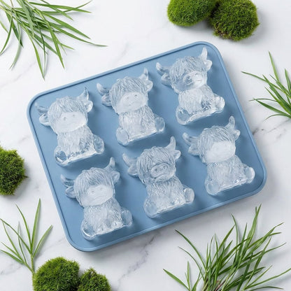 HighlandChill — Kuh Eiswürfel Form | 1+1 GRATIS