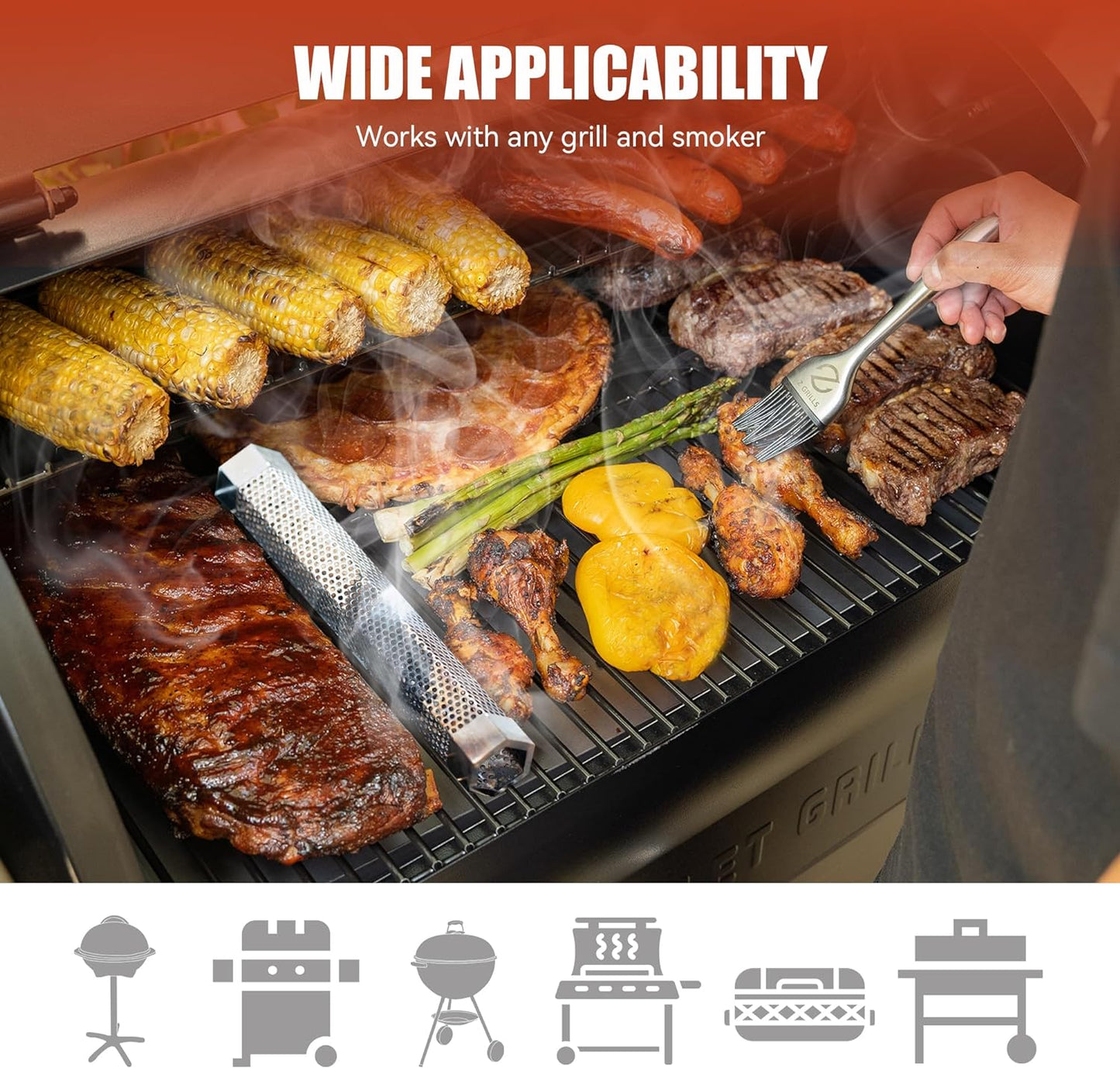 SmokeMaster™ - Edelstahl Pellet Grill Box [Letzter Tag Rabatt]