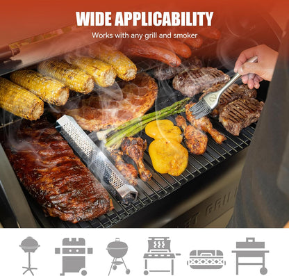 SmokeMaster™ - Edelstahl Pellet Grill Box [Letzter Tag Rabatt]