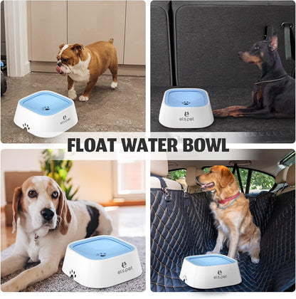 PawClean™ | Anti-Kleckern Wassernapf – Auslaufsicher, schwimmender Rand & leicht zu reinigen