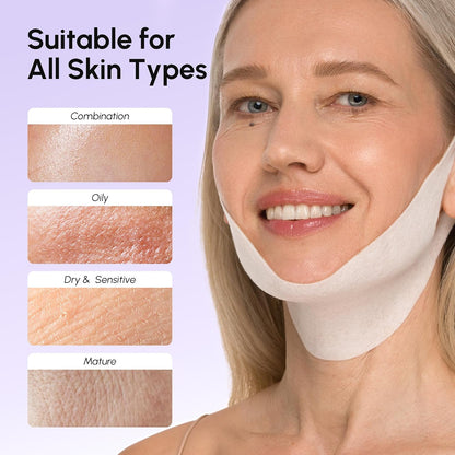 CactoLift™ – Kühlende Kollagen-V-Lifting-Maske für Kinn & Kiefer